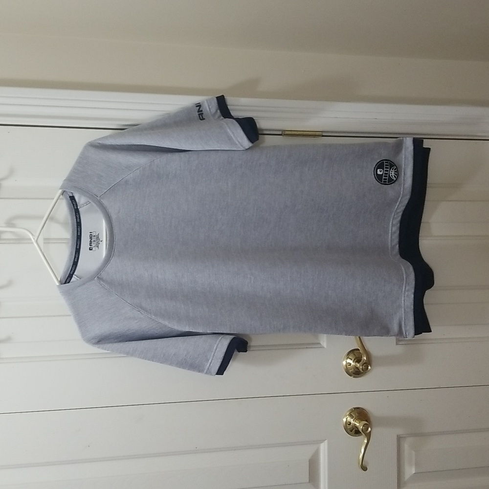 3/$15 And1 gray performance shirt sz L
